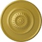 Ekena Millwork Wigan Ceiling Medallion, Hand-Painted Rich Gold, 29 3/4"OD x 1 1/2"P CM29WGRGS - alternate 1